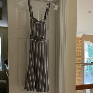 Striped Blue and White sundress